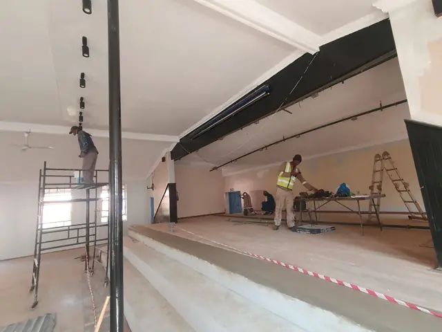 School hall refurbishment — RSS Construction & Renovations