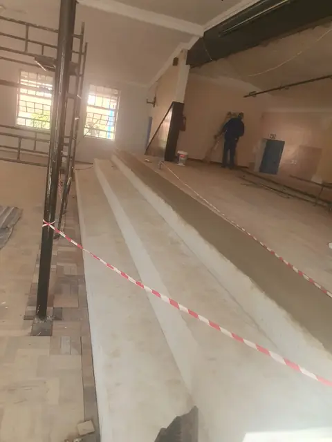School hall refurbishment — RSS Construction & Renovations