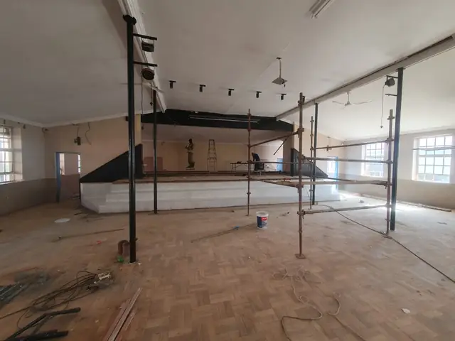 School hall refurbishment — RSS Construction & Renovations