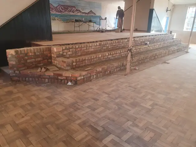 School hall refurbishment — RSS Construction & Renovations