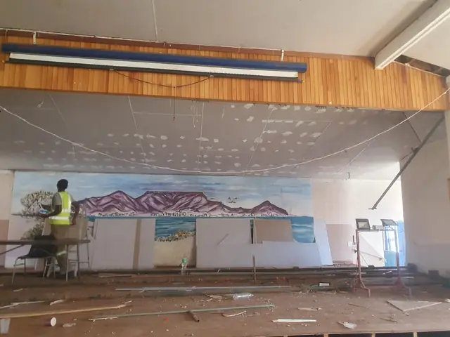 School hall refurbishment — RSS Construction & Renovations
